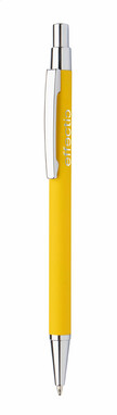 Ручка шариковая Chromy, цвет желтый - AP845173-02- Фото №7