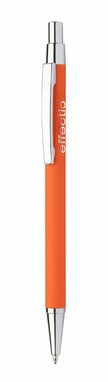 Ручка шариковая Chromy, цвет оранжевый - AP845173-03- Фото №3