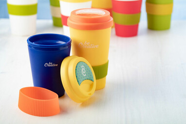 Термокружка индивидуальная CreaCup Mini, с крышкой, цвет многоцветный - AP892007- Фото №5