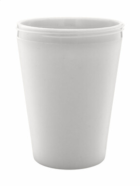 Термокружка індивідуальна CreaCup Mini, з кришкою, колір білий - AP892007-01_A- Фото №1 Термокружка індивідуальна CreaCup Mini, з кришкою, колір білий - AP892007-01_A- Фото №1