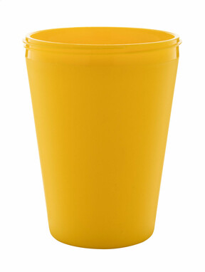 Термокружка індивідуальна CreaCup Mini, з кришкою, колір жовтий - AP892007-02_A- Фото №1 Термокружка індивідуальна CreaCup Mini, з кришкою, колір жовтий - AP892007-02_A- Фото №1