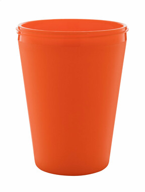 Термокружка индивидуальная CreaCup Mini, с крышкой, цвет оранжевый - AP892007-03_A- Фото №1