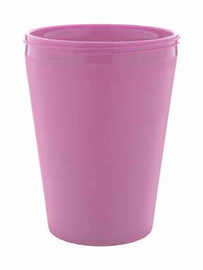 Термокружка індивідуальна CreaCup Mini, з кришкою, колір рожевий - AP892007-04_A- Фото №1 Термокружка індивідуальна CreaCup Mini, з кришкою, колір рожевий - AP892007-04_A- Фото №1