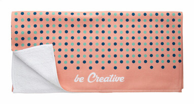 Полотенце под сублимацию CreaTowel, цвет белый - AP718206-01- Фото №3
