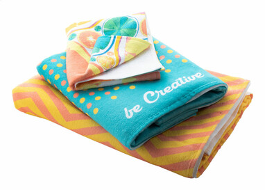 Полотенце под сублимацию CreaTowel, цвет белый - AP718206-01- Фото №5