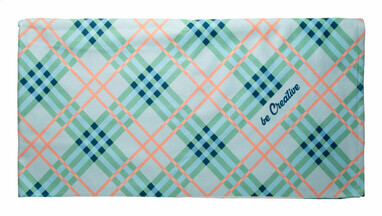 Полотенце под сублимацию CreaTowel, цвет белый - AP718207-01- Фото №2