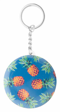 Бейдж-брелок KeyBadge Mini, колір білий - AP718216- Фото №8