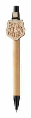 Ручка кулькова CreaClip Eco, колір чорний - AP718189-10- Фото №2