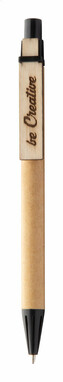 Ручка кулькова CreaClip Eco, колір чорний - AP718189-10- Фото №3