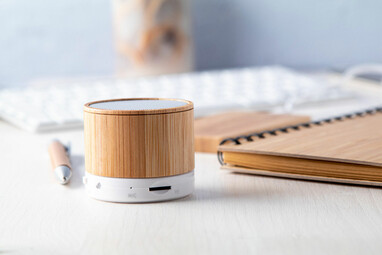Динамік з Bluetooth Kaltun, колір натуральний - AP721113- Фото №6