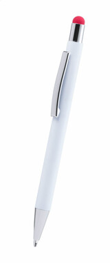 Ручка-стилус шариковая Woner, цвет красный - AP721094-05- Фото №3