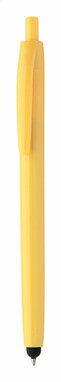 Ручка-стилус шариковая  Leopard, цвет желтый - AP809614-02- Фото №1
