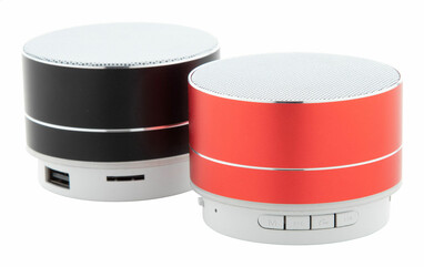 Динамик с Bluetooth  Whitins, цвет красный - AP809615-05- Фото №3