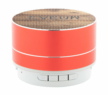 Динамик с Bluetooth  Whitins, цвет красный - AP809615-05- Фото №4