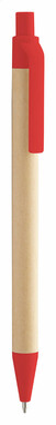 Ручка шариковая Plarri, цвет красный - AP806654-05- Фото №1