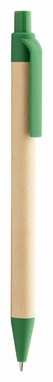 Ручка шариковая Plarri, цвет зеленый - AP806654-07- Фото №1