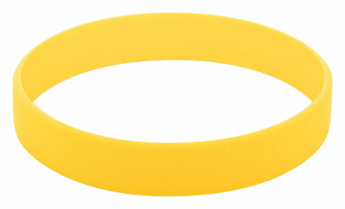 Браслет силиконовый Wristy, цвет желтый - AP809418-02- Фото №1