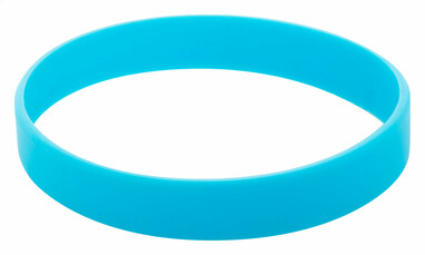 Браслет силіконовий Wristy, колір блакитний - AP809418-06V- Фото №1