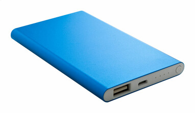 Power bank FlatFour, цвет синий - AP810460-06- Фото №2