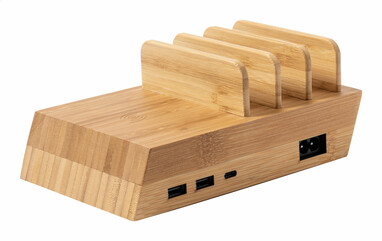 Зарядная станция USB Lupint, цвет естественный - AP722114- Фото №1