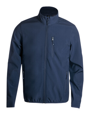 Куртка shoftshell Scola, колір темно-синій  розмір XXL - AP722385-06A_XXL- Фото №1