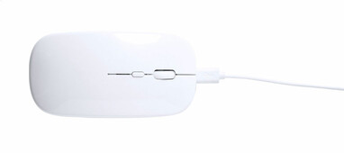Оптична миша RABS Chestir, колір білий - AP722513-01- Фото №3