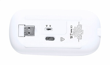 Оптична миша RABS Chestir, колір білий - AP722513-01- Фото №5