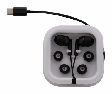 Наушники USB-C Celody, цвет черный - AP800523-10- Фото №3