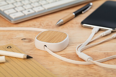 USB-кабель для зарядки Rabsle, цвет белый - AP800521-01- Фото №5
