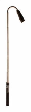 Выдвижной фонарик Giraffe, цвет черный - AP844050-10- Фото №6
