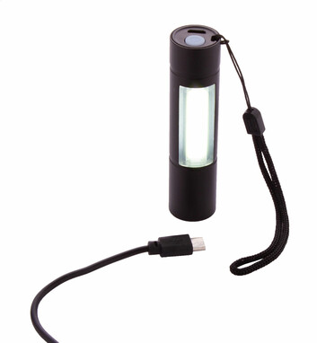 Перезаряжаемый фонарик Chargelight Plus, цвет черный - AP844052- Фото №6