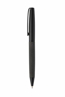 Шариковая металлическая ручка Nerra, цвет черный - AP800734-10- Фото №3