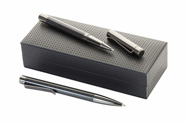 Pen set Braids, цвет black - AP800736-10- Фото №2