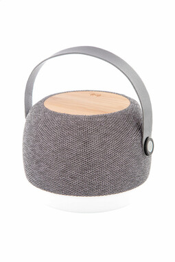 Динамік Bluetooth з переробленого пластику і RPET, колір сірий - AP864023- Фото №2
