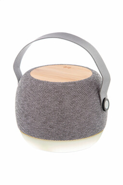 Динамік Bluetooth з переробленого пластику і RPET, колір сірий - AP864023- Фото №3