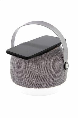 Динамік Bluetooth з переробленого пластику і RPET, колір сірий - AP864023- Фото №7