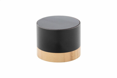 Bluetooth-динамик RalooBeat из преработанного алюминия, цвет черный - AP864024-10- Фото №2