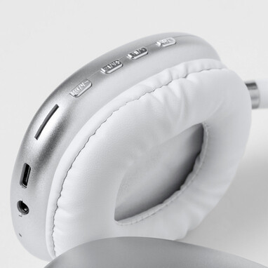 Bluetooth-наушники Curney, цвет белый - AP733408-01- Фото №7