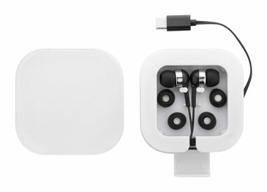 USB-C наушники Cound, цвет черный - AP864048-10- Фото №3