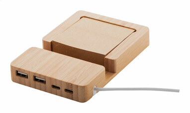 USB хаб Notto, колір натуральний - AP864043- Фото №1