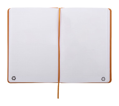 Блокнот Repuk Blank A5, цвет оранжевый - AP800765-03- Фото №3
