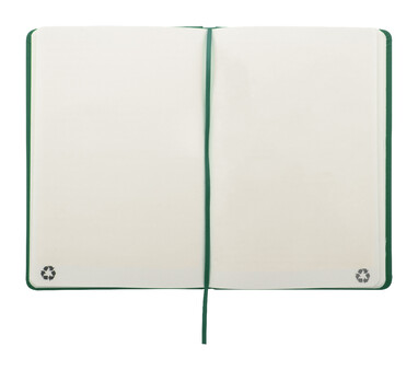 Блокнот Repuk Blank A5, цвет зеленый - AP800765-07- Фото №3