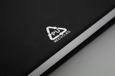 Блокнот Repuk Blank A5, цвет черный - AP800765-10- Фото №4