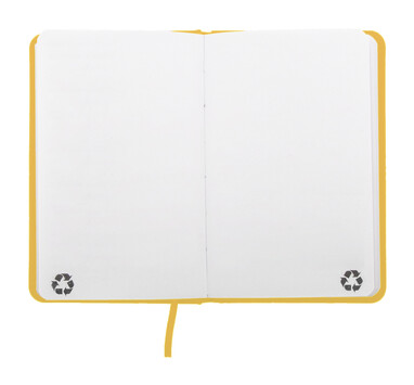 Блокнот Repuk Blank A6, цвет желтый - AP800766-02- Фото №3