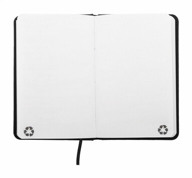 Блокнот Repuk Blank A6, цвет черный - AP800766-10- Фото №3