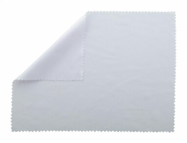 Салфетка для очистки XL RPET, цвет белый - AP874029-01- Фото №2