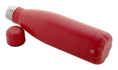 Бутылка из переработанной нержавеющей стали Refill, цвет красный - AP808117-05- Фото №3