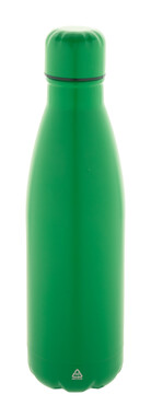 Бутылка из переработанной нержавеющей стали Refill, цвет зеленый - AP808117-07- Фото №1