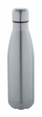 Бутылка из переработанной нержавеющей стали Refill, цвет серебряный - AP808117-21- Фото №1