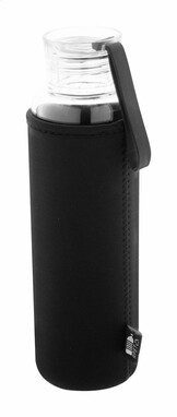 Пляшка з переробленого скла Vitrem, колір чорний - AP808099-10- Фото №5
